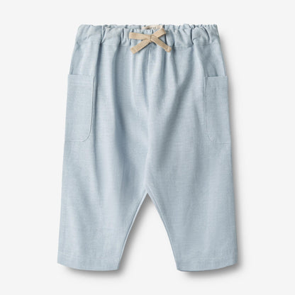 Wheat 'Arne' Baby Trousers - Blue Waves