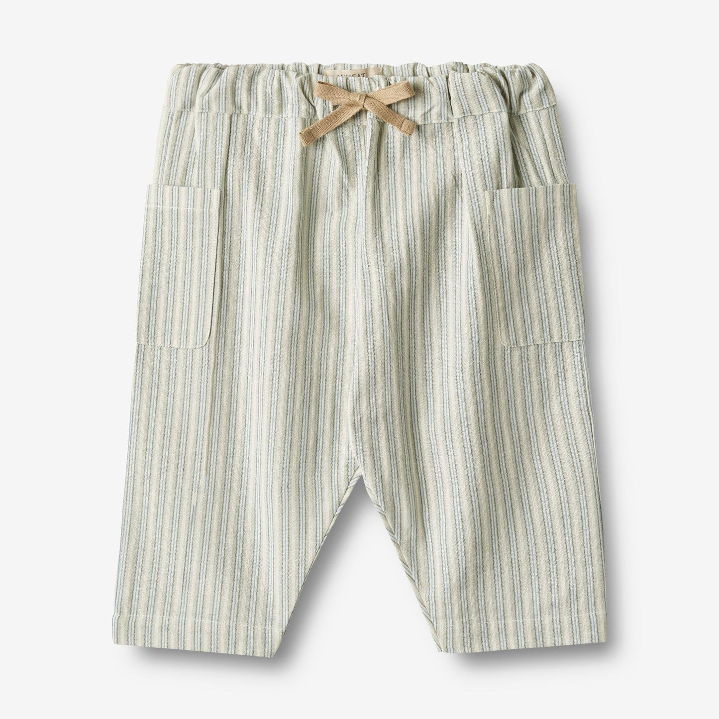 Wheat 'Arne' Baby Trousers - Aqua Stripe
