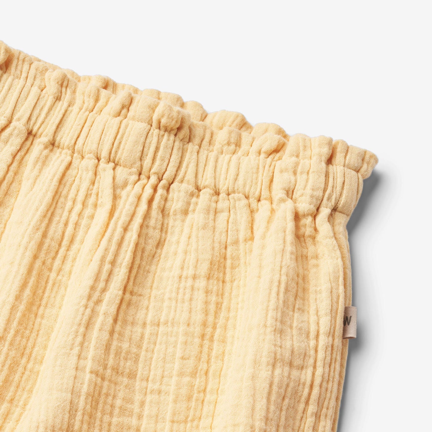 Wheat 'Petrine' Lace Baby Trousers - Pale Apricot