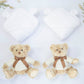 Twins Teddy & Towel Personalised Baby Gift Set by The Baby Gifting Co.