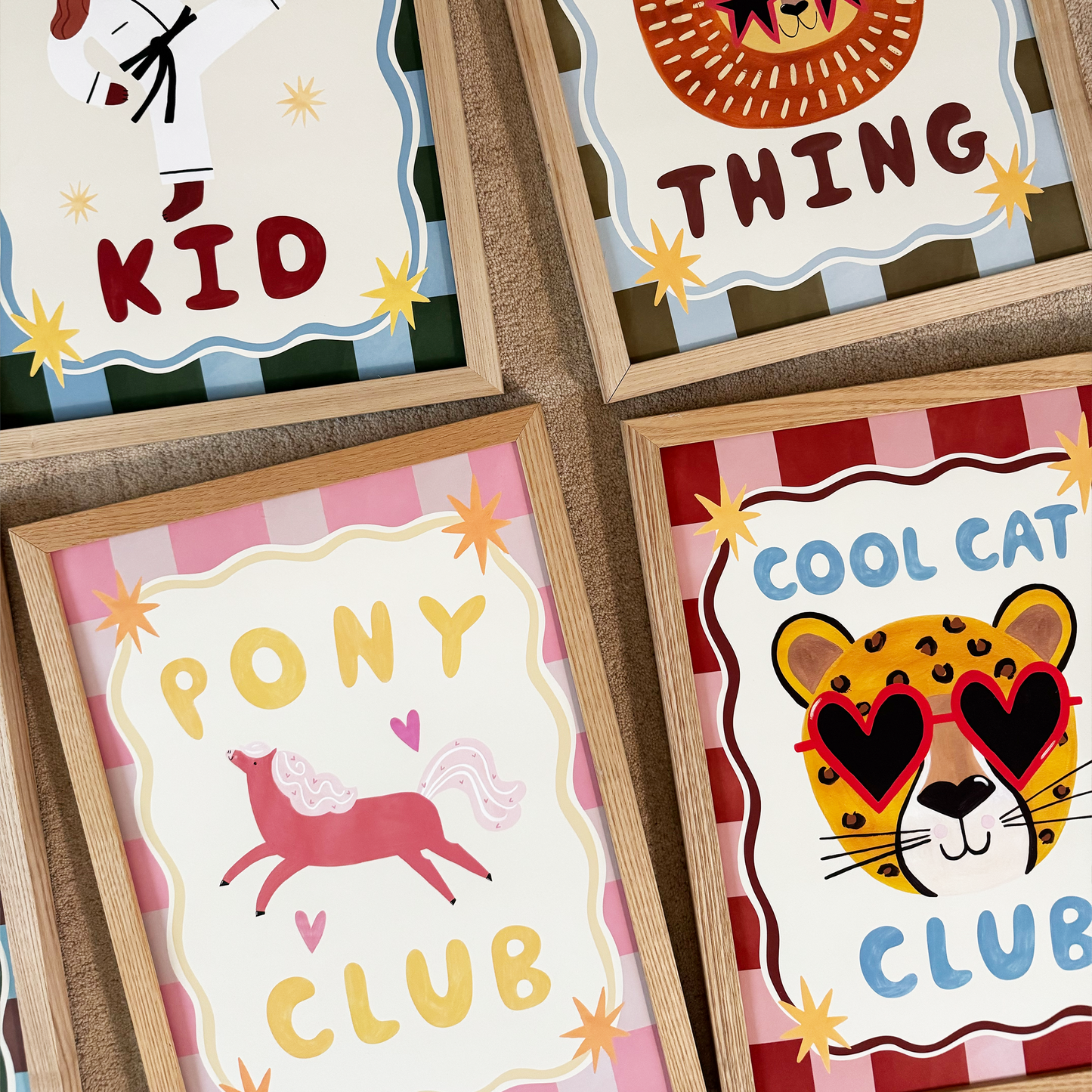 Kid of the Village Pony Club Art Print