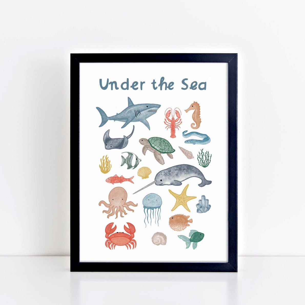 The Little Jones Under the Sea Print