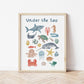 The Little Jones Under the Sea Print