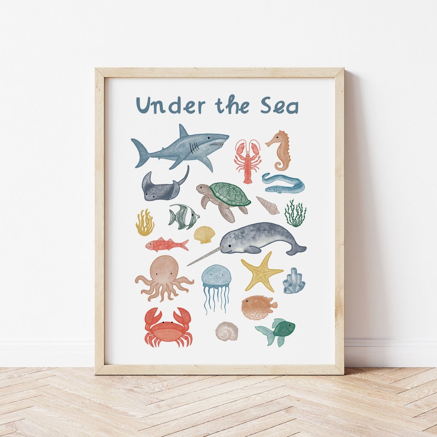 The Little Jones Under the Sea Print