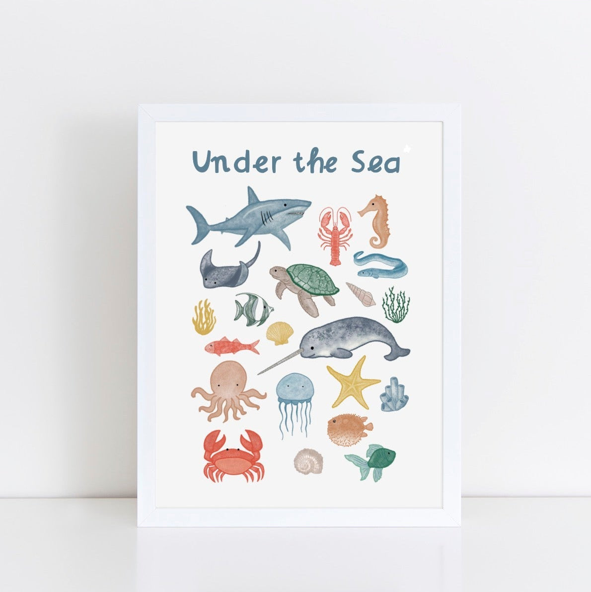 The Little Jones Under the Sea Print
