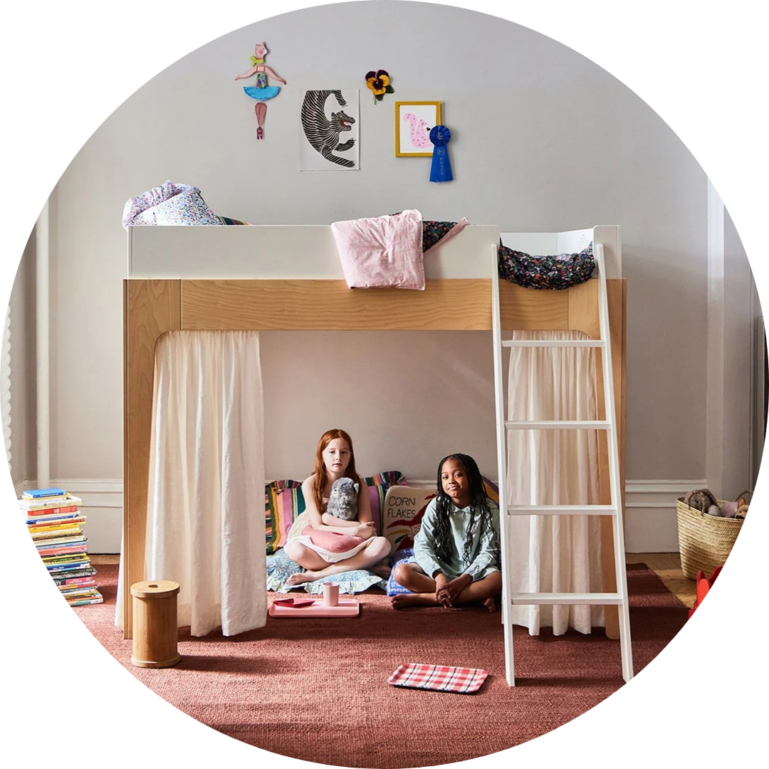 Children's beds with scandi design