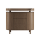 Kas Kopenhagen Kai Dresser & Changing Unit - Smoked Oak