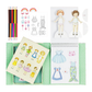 Tiger Tribe Paper Dolls Kit - Vintage