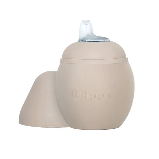Elhee Silicone Bubble Learning Sippy Cup - 240ml - Sand