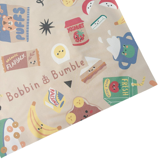 Bobbin & Bumble Highchair Splash Mat - Snack Time
