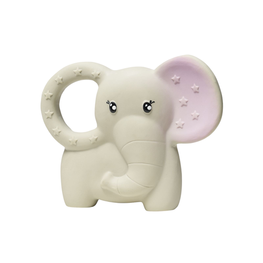Wild & Stone Natural Rubber Teether - Elephant