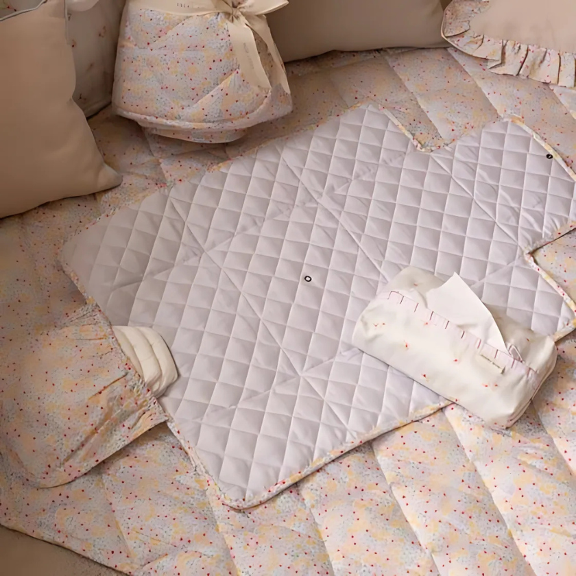 Avery Row Travel Baby Changing Mat - Wildflower Garden