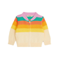 The Bonniemob Barnacle Rainbow Pink Stripe Cardigan