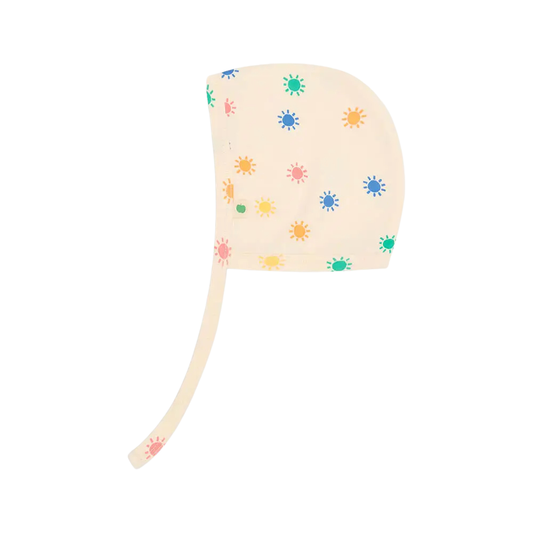 The Bonniemob Dilly Rainbow Sunshine Baby Bonnet Hat
