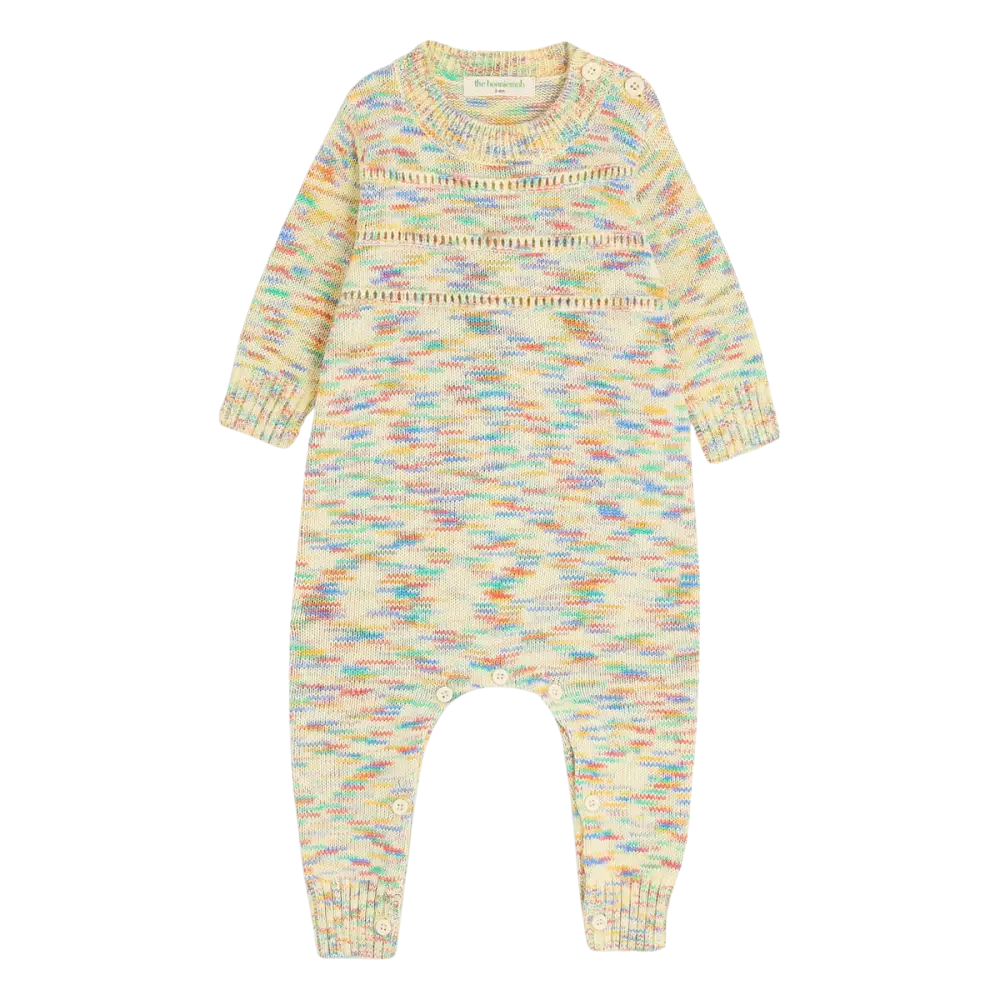 The Bonniemob Mystic Space Dye Knitted Baby Onesie