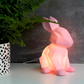 Pink Rabbit LED Night Light by House of Disaster