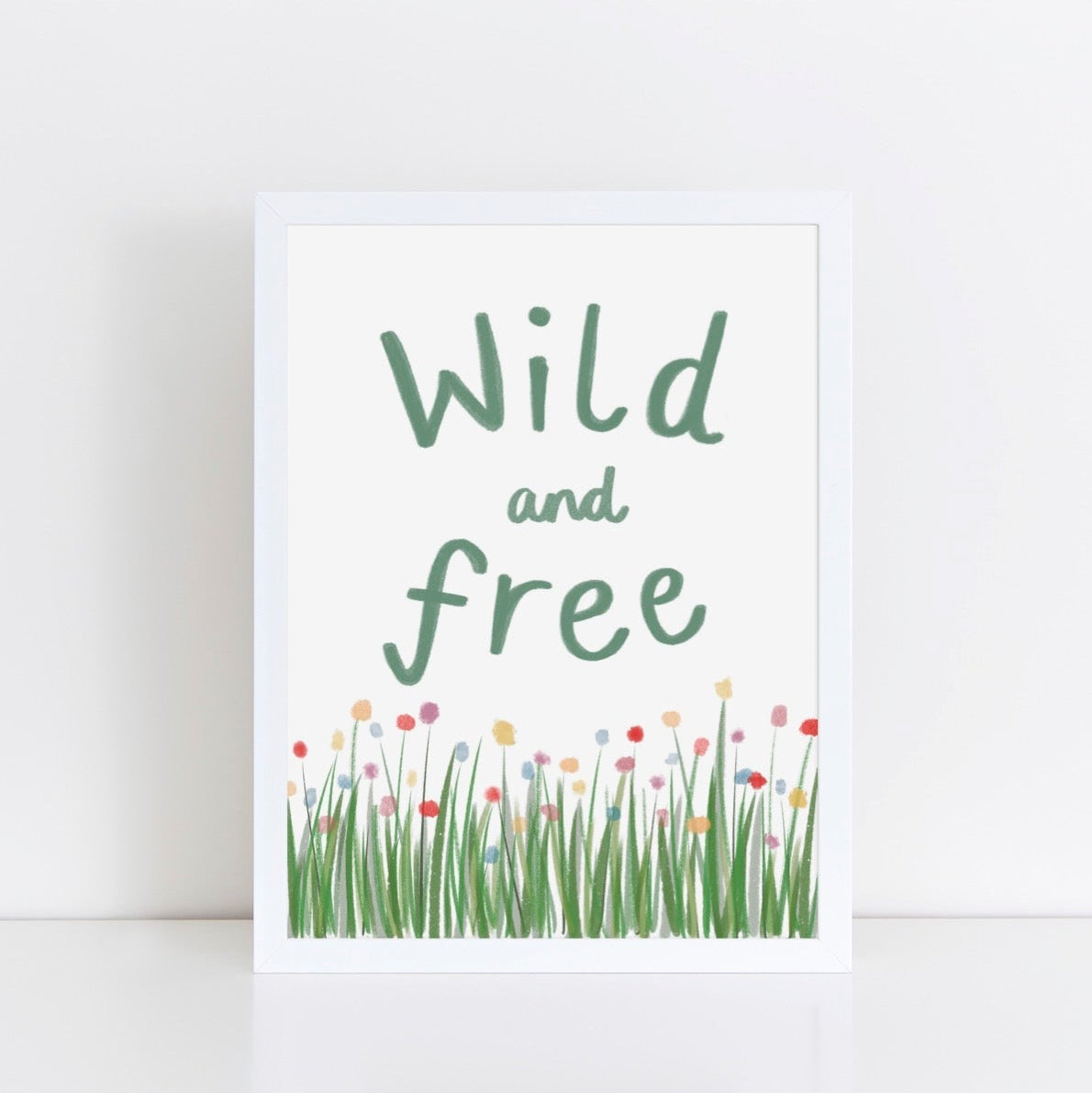 The Little Jones Wild and Free Print