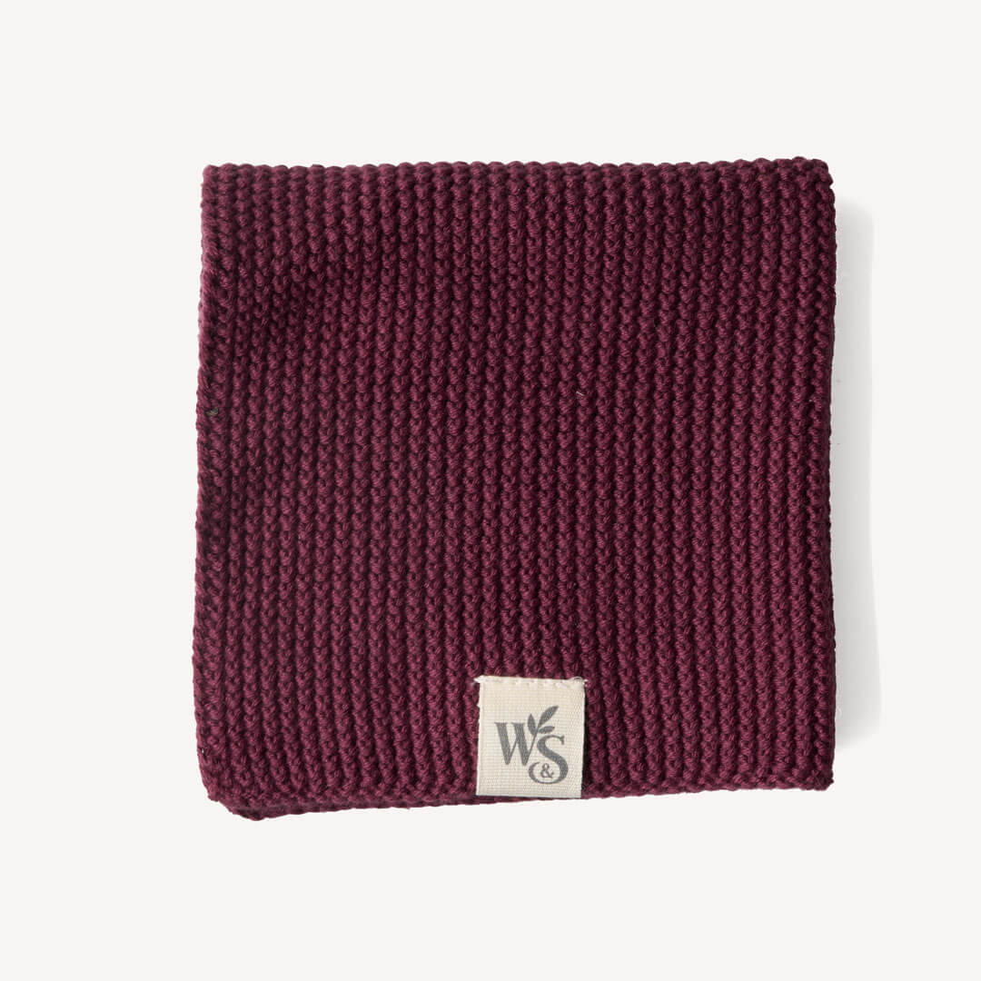 Wild & Stone Organic Cotton Dishcloth (10 Colours Available)