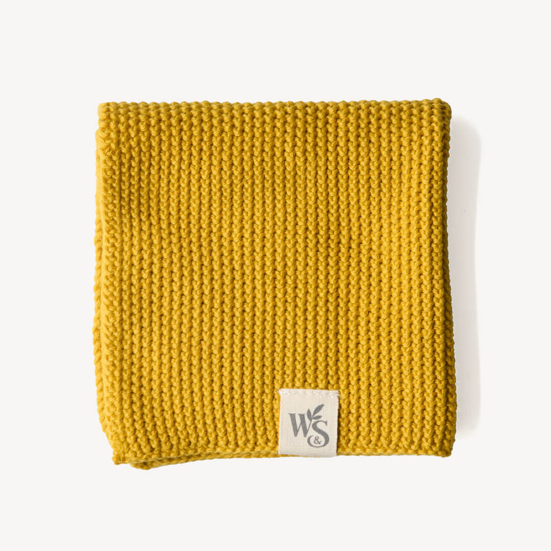 Wild & Stone Organic Cotton Dishcloth (10 Colours Available)
