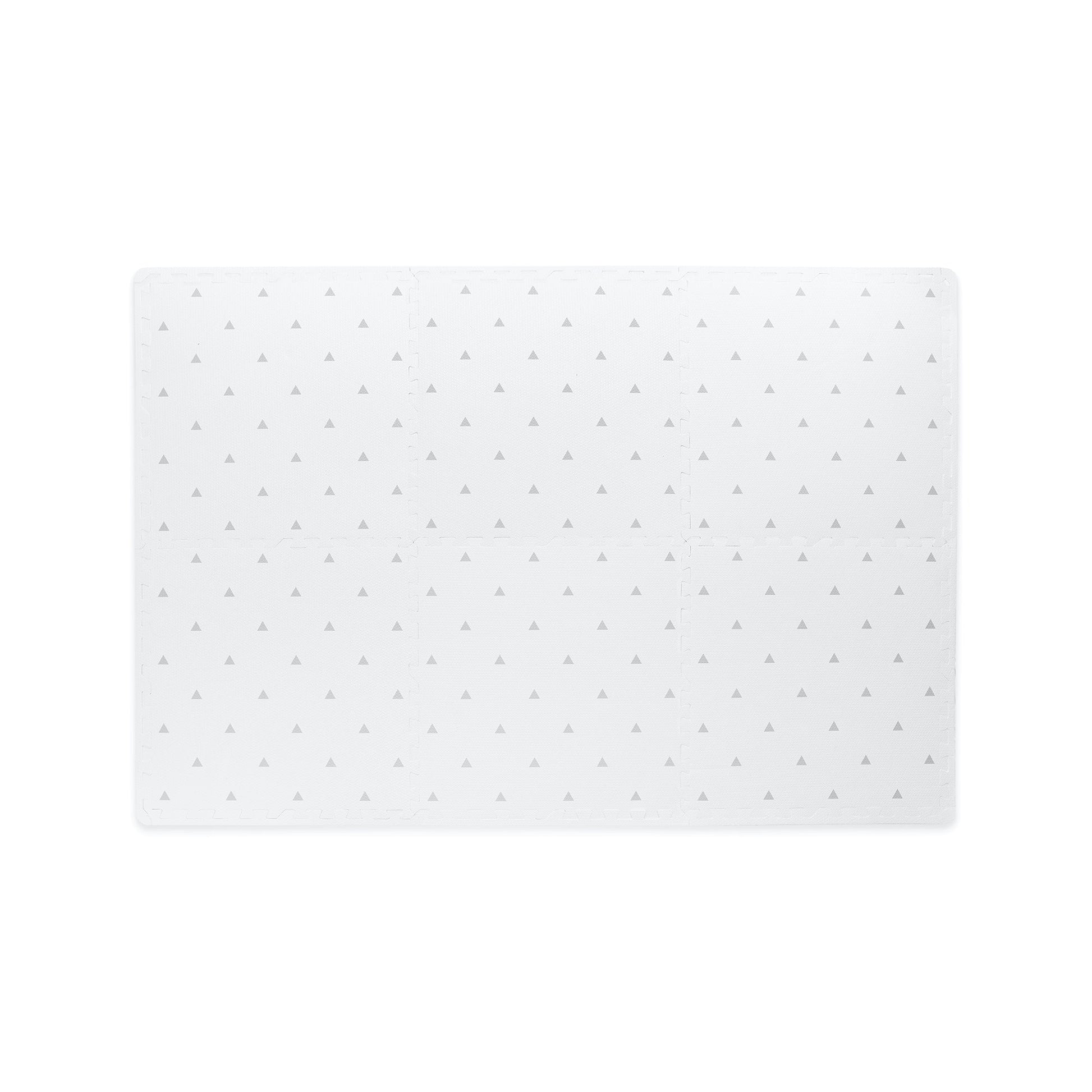 gus + beau Triangle Foam Playmat Set - White