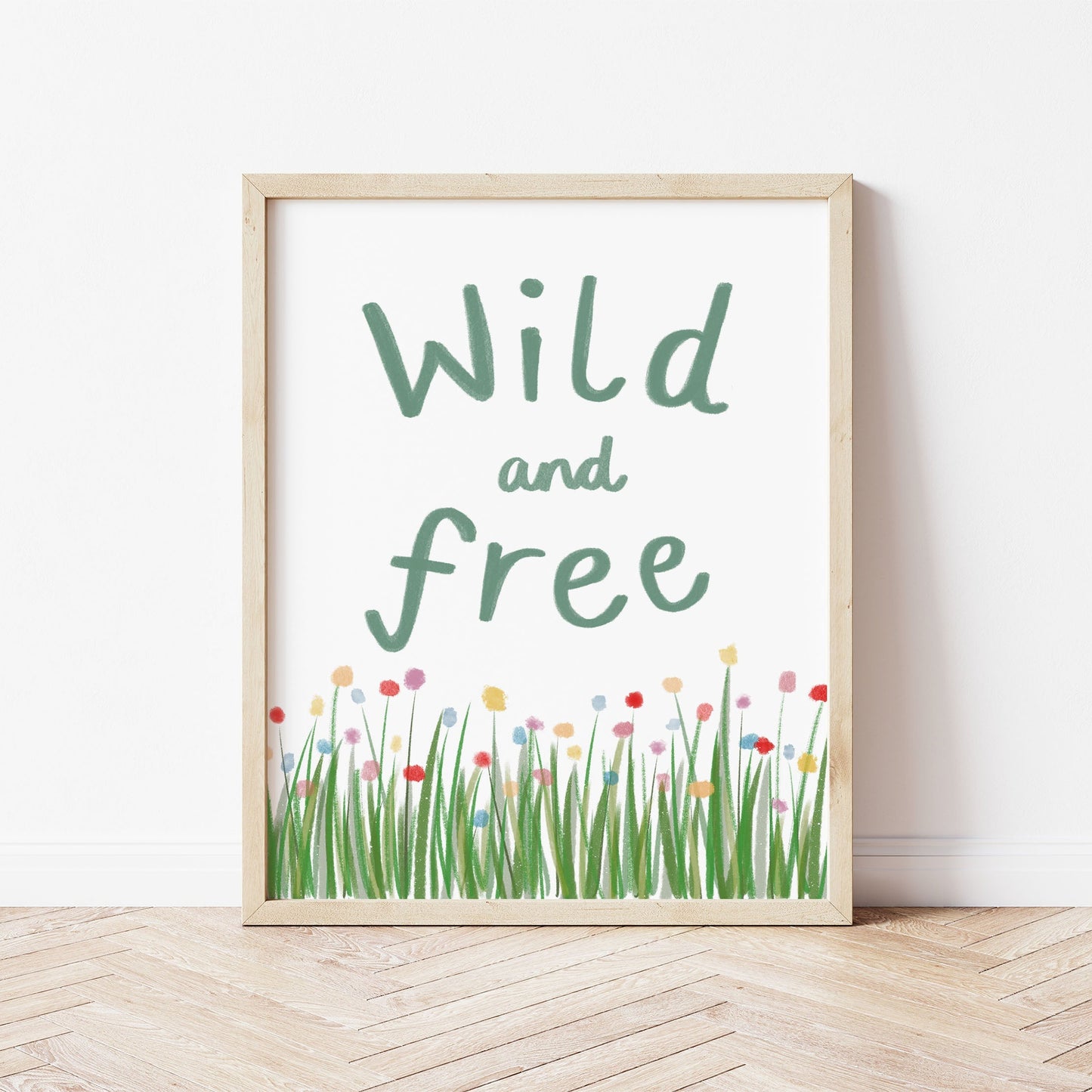 The Little Jones Wild and Free Print