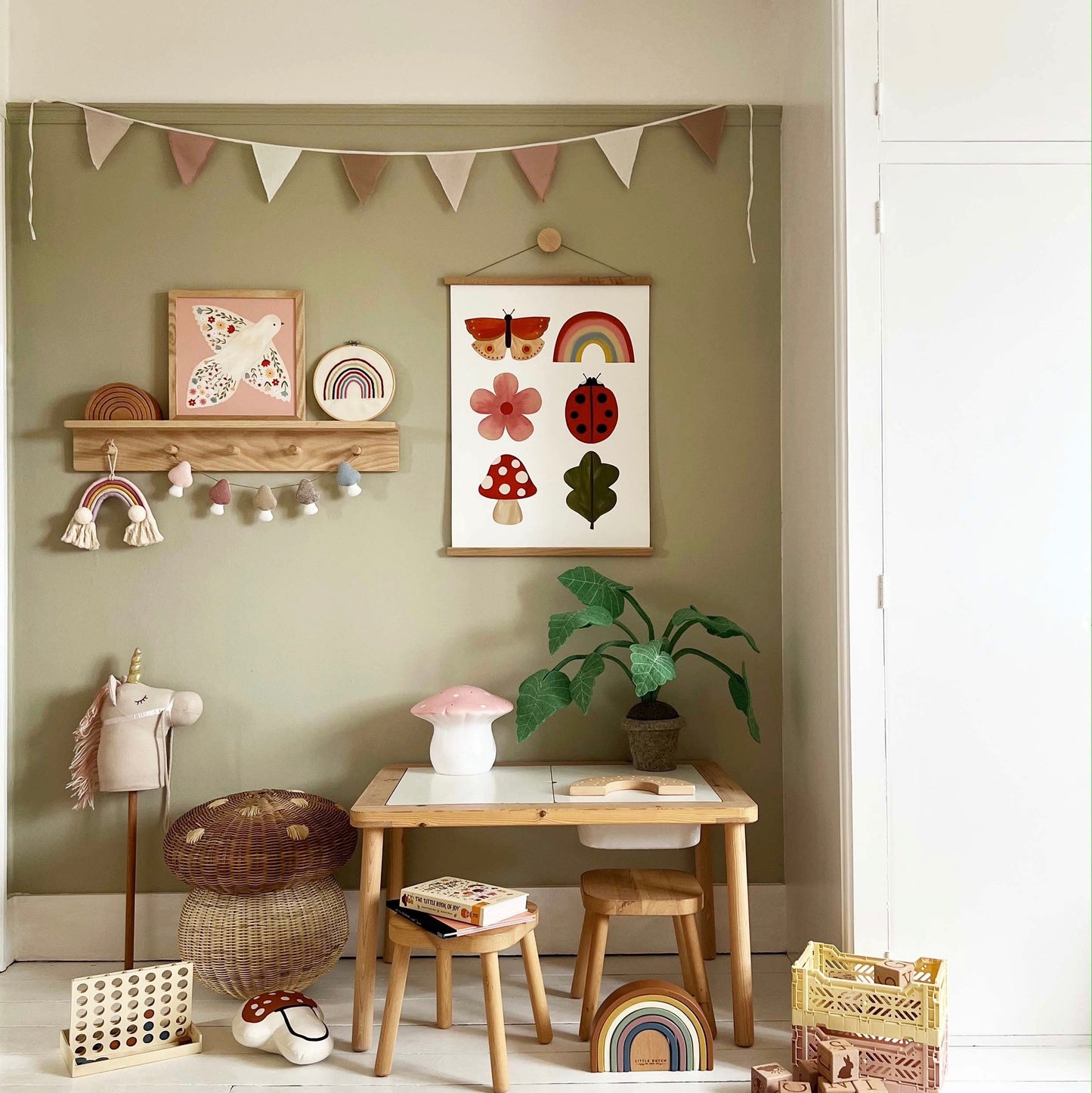 Kid of the Village Woodland Wonders Art Print