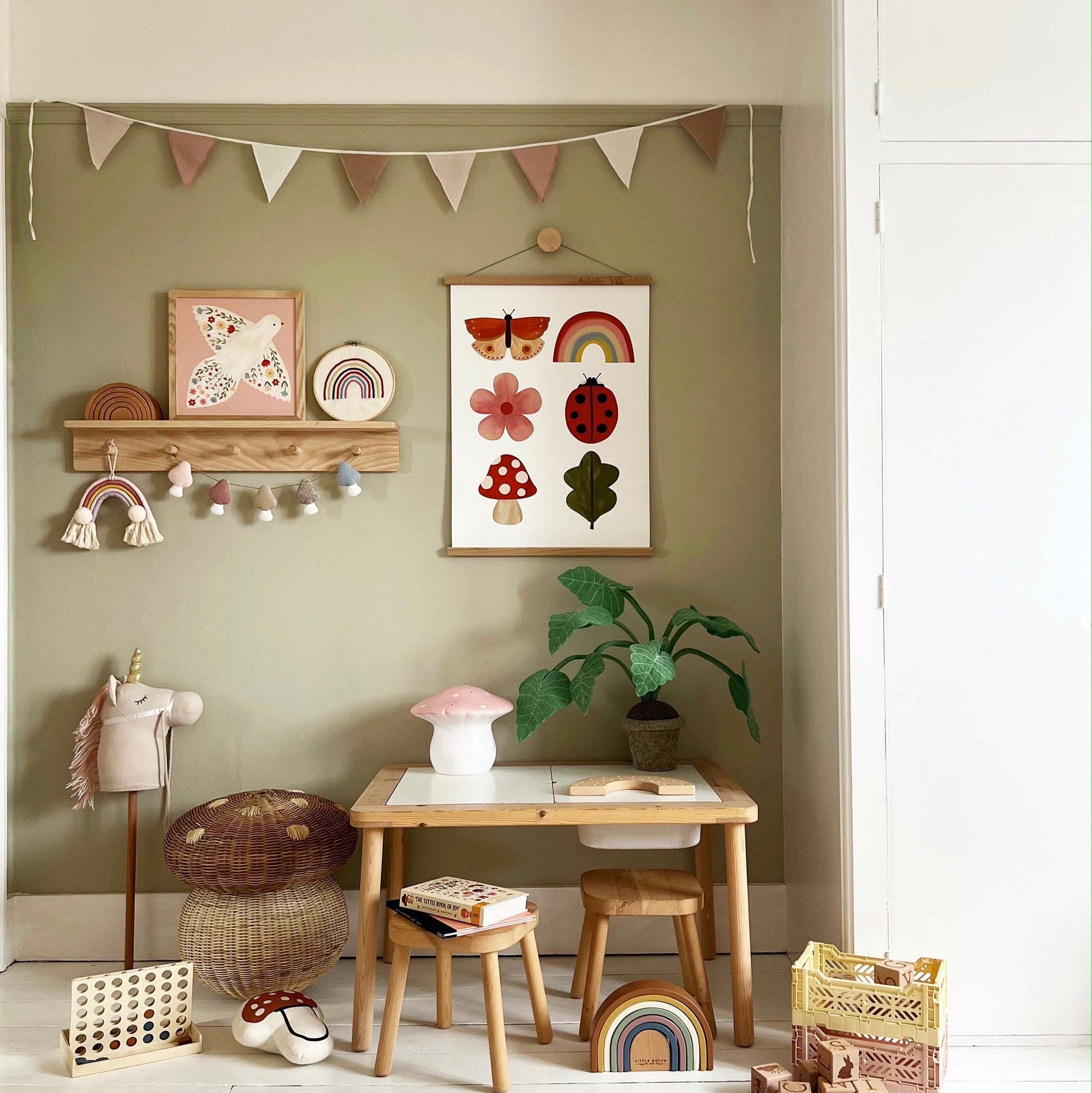 Kid of the Village Woodland Wonders Art Print