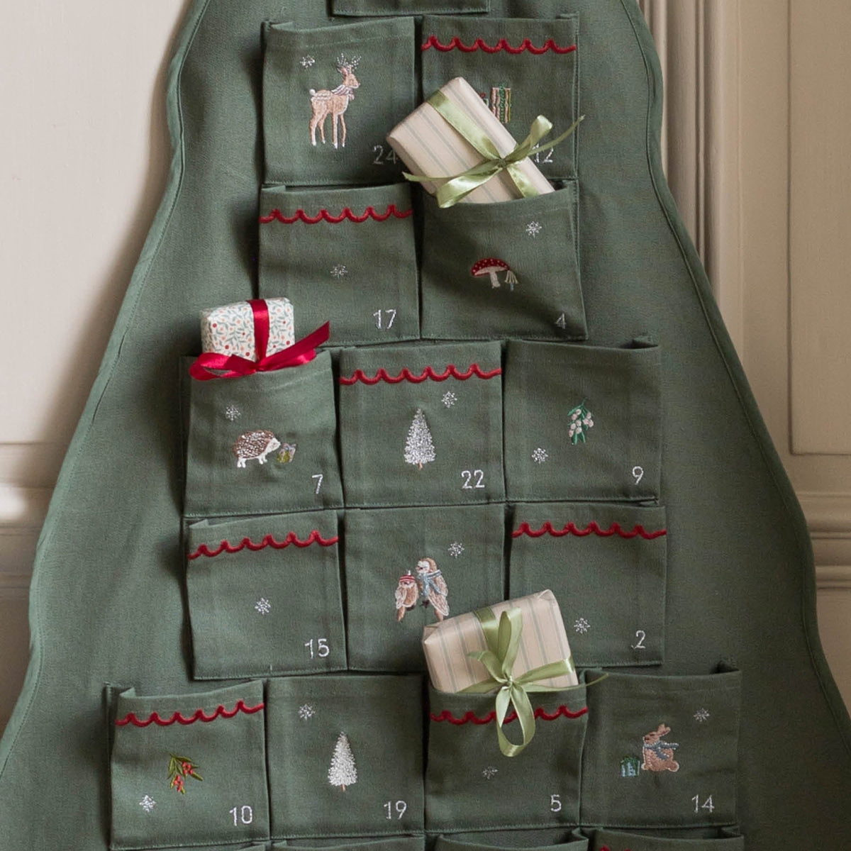 Avery Row Fabric Advent Calendar - Christmas Tree