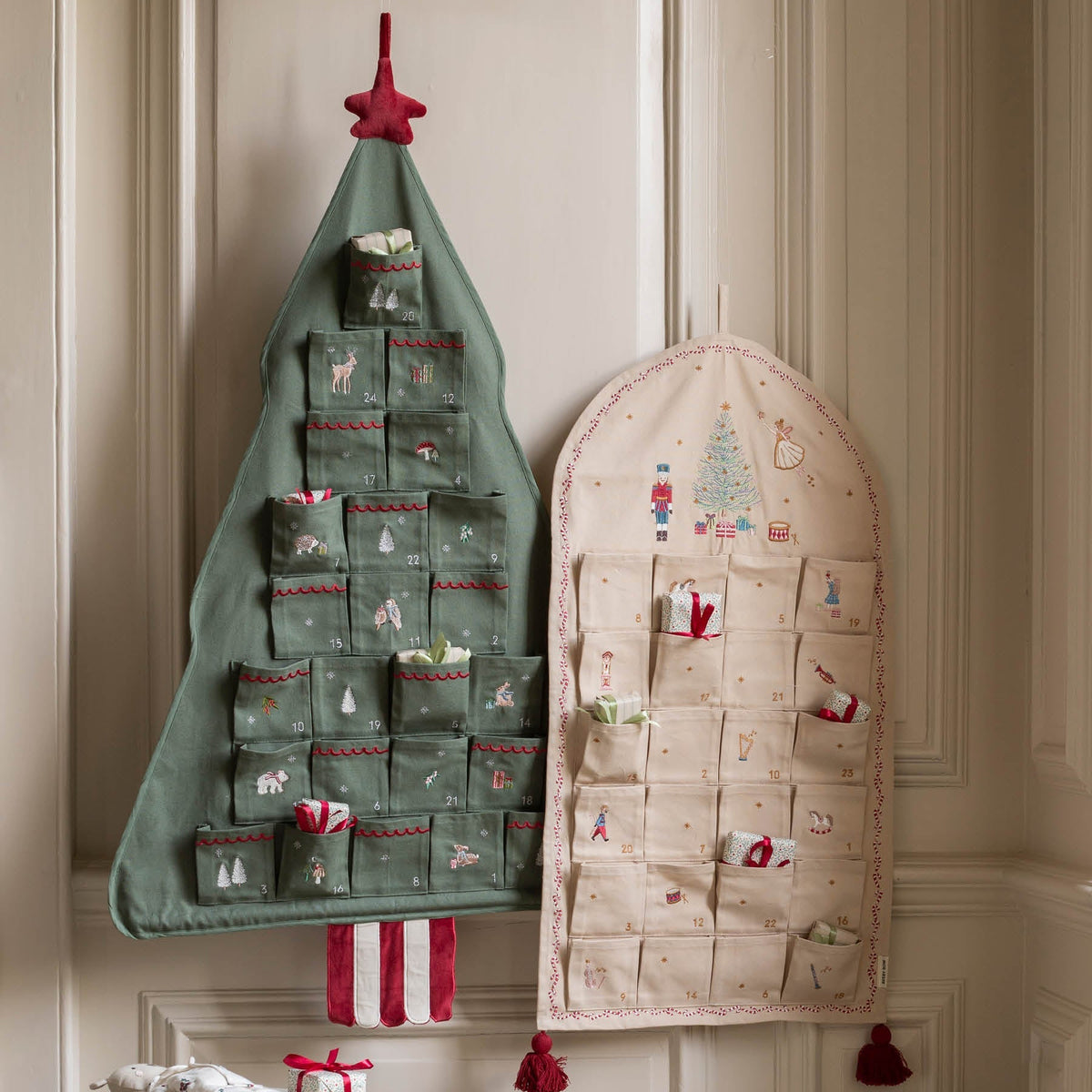 Avery Row Fabric Advent Calendar - Christmas Tree