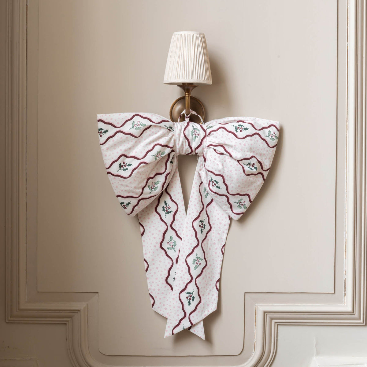 Avery Row Christmas Hanging Bow - Berry Ribbons