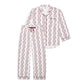 Avery Row Women's Flannel Pyjamas - Berry Ribbons