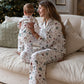 Avery Row Women's Flannel Pyjamas - Christmas Carousel