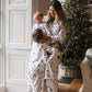 Avery Row Children's Flannel Pyjamas -  Christmas Carousel