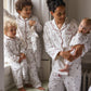 Avery Row Children's Flannel Pyjamas - Holly Scatter