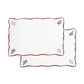 Avery Row Cotton Place Mats, Set of 2 - Berry Ribbons