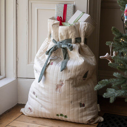 Avery Row Christmas Present Sack - Reindeer