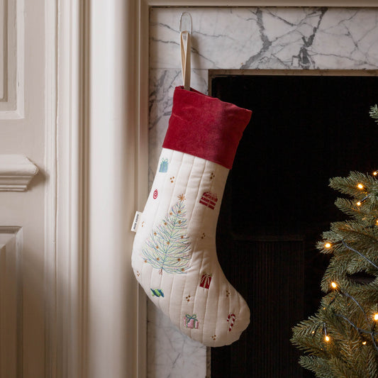 Avery Row Christmas Stocking - Christmas Tree
