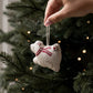 Avery Row Embroidered Tree Decorations, Set of 5 - Wintry Woodlands