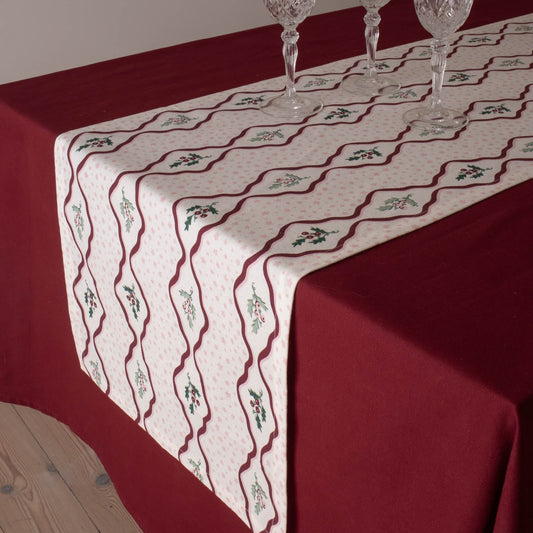 Avery Row Table Runner - Berry Ribbons