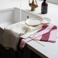 Avery Row Tea Towels, Set of 2 - Bold Stripe Burgundy