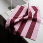 Avery Row Tea Towels, Set of 2 - Bold Stripe Burgundy