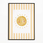 The Little Jones Sunshine Print - Yellow Stripes