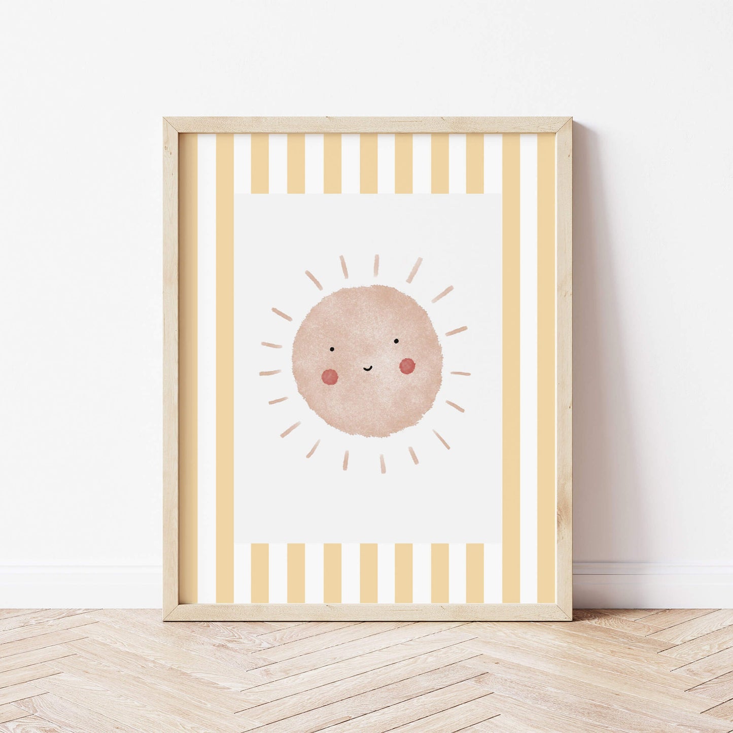 The Little Jones Boho Sunshine Print - Yellow Stripes