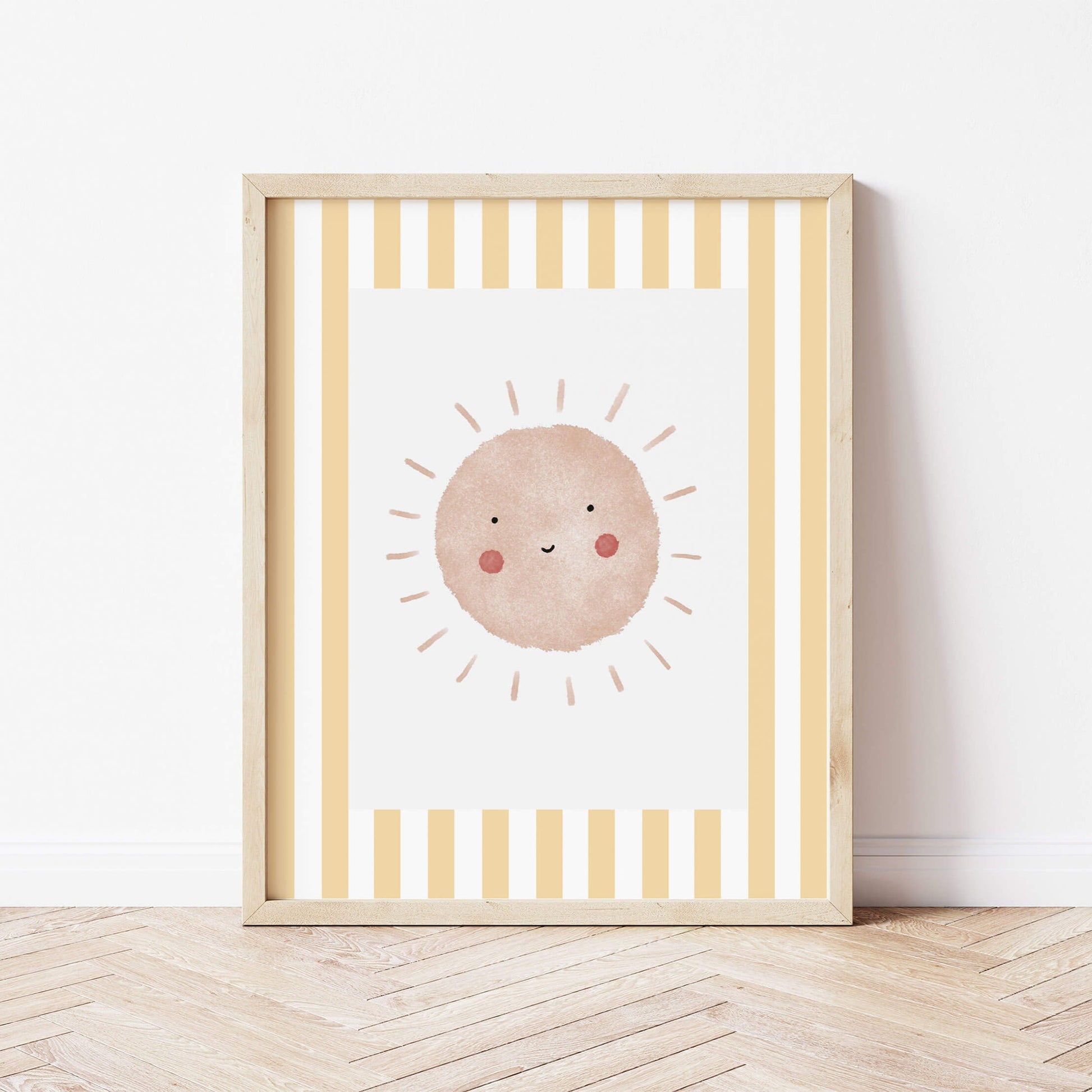 The Little Jones Boho Sunshine Print - Yellow Stripes