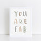 The Little Jones You Are Fab - Muted Camo