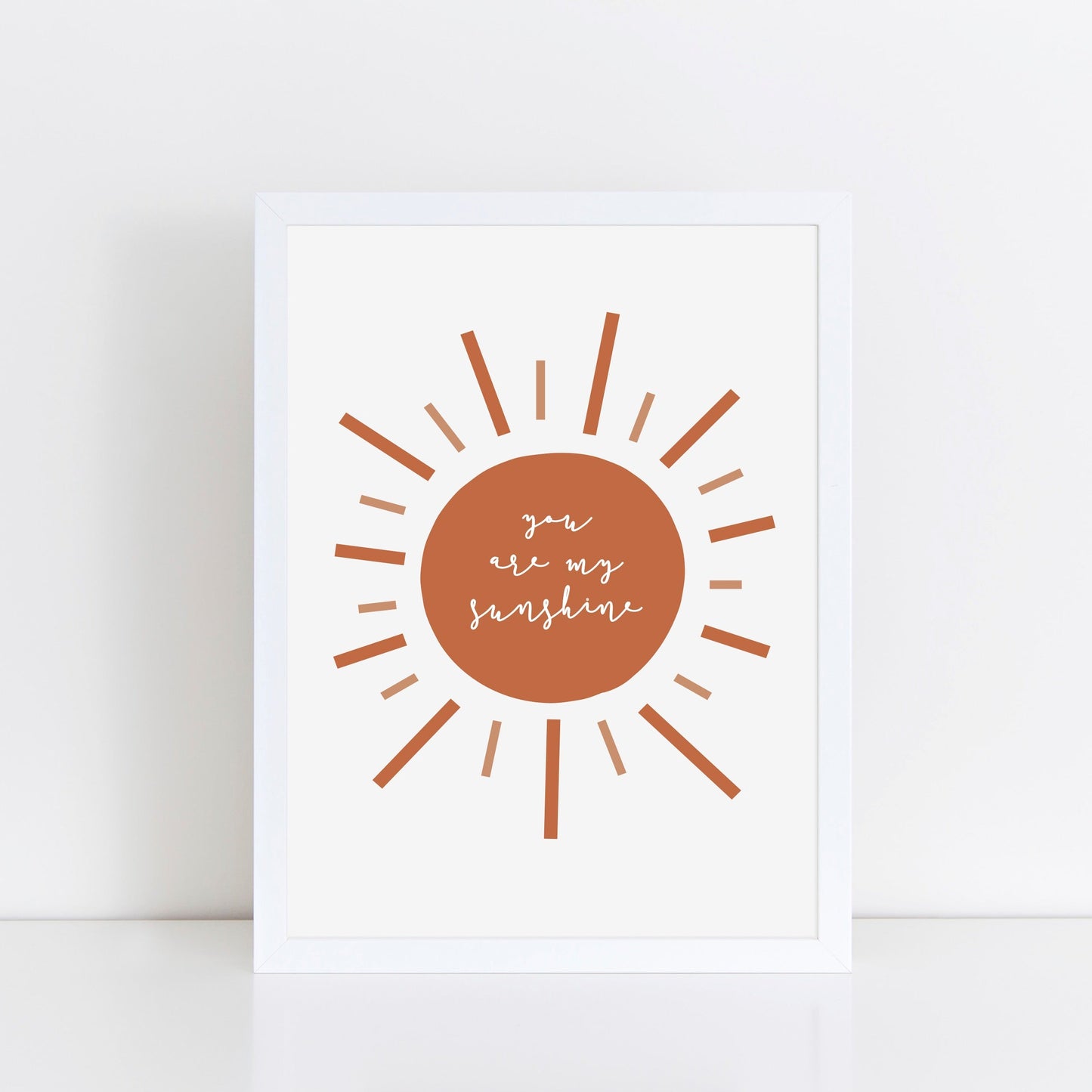 The Little Jones You Are My Sunshine Print - Burnt Orange