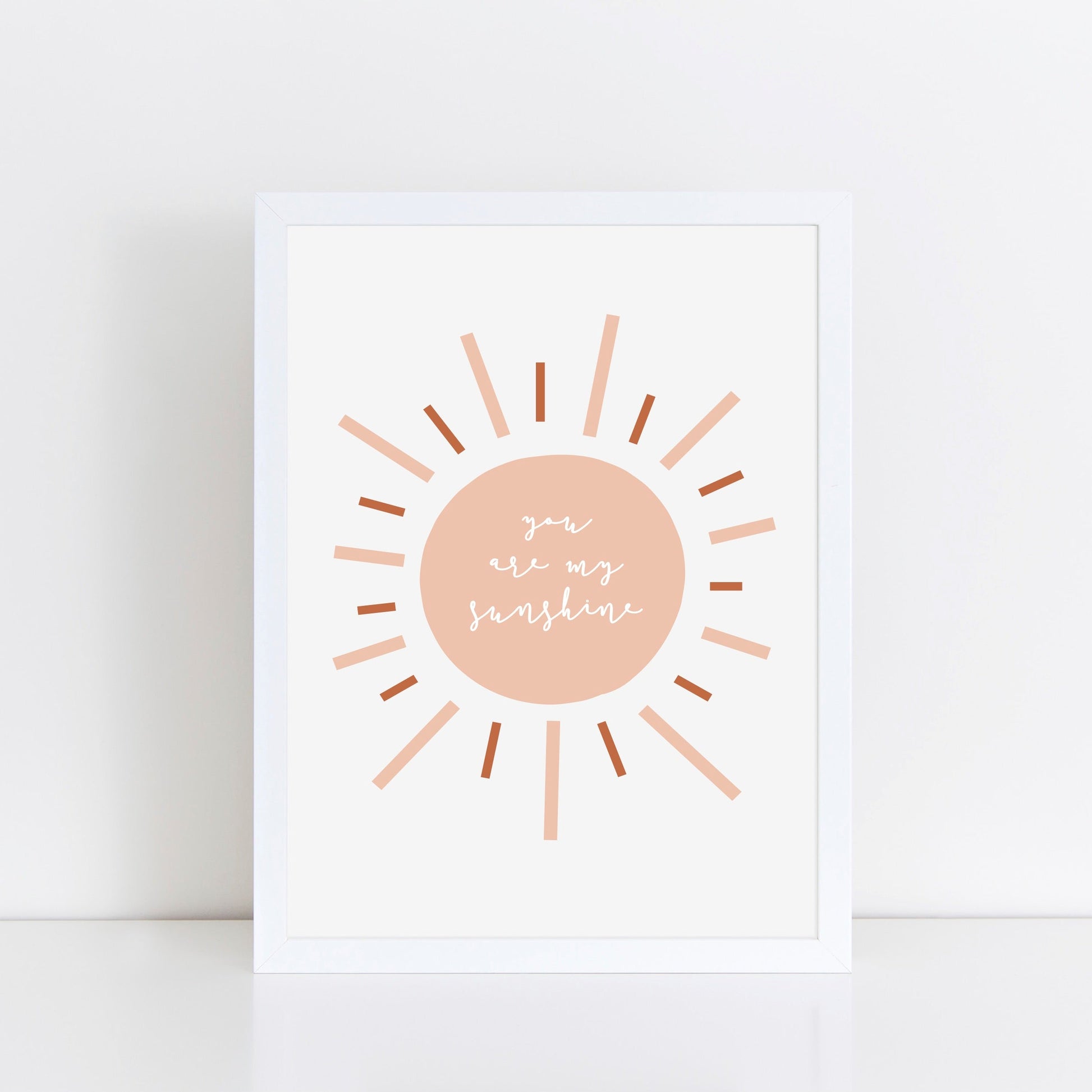 The Little Jones You Are My Sunshine Print - Light Peach