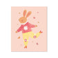 Kid of the Village Rollin' Rabbit Art Print