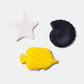 Etta Loves Natural Rubber Animal Bath Toys - 3-pack