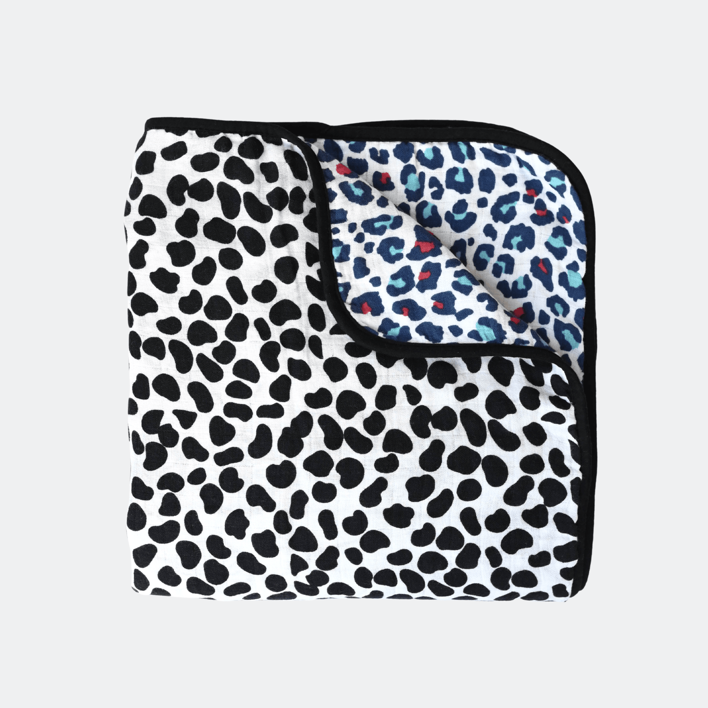 Etta Loves Muslin Baby Blanket - Animal Print